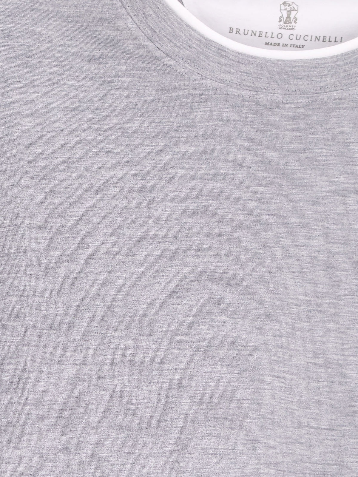 Silk and cotton blend T-shirt