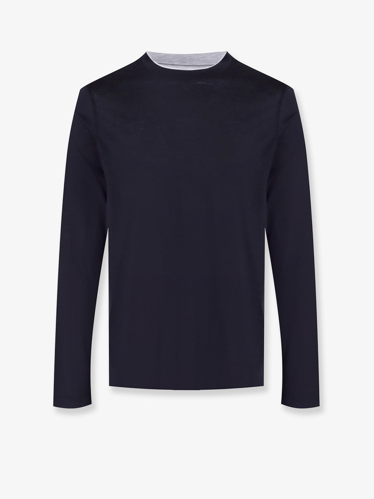 T-Shirt in misto seta e cotone