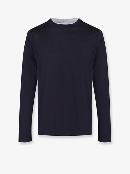 T-Shirt in misto seta e cotone thumbnail