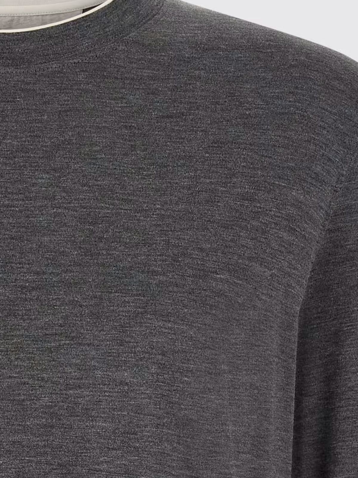 Silk and cotton blend T-shirt