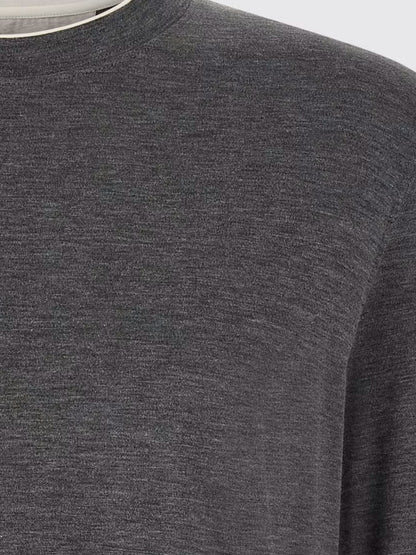 Silk and cotton blend T-shirt thumbnail