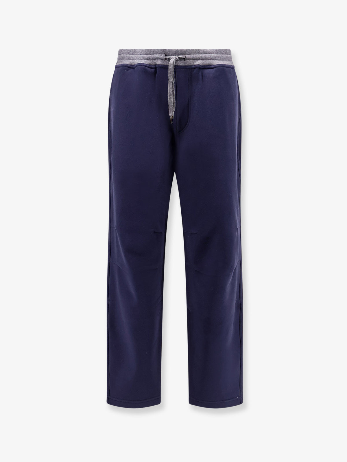 Cotton sweatpants with embroidery