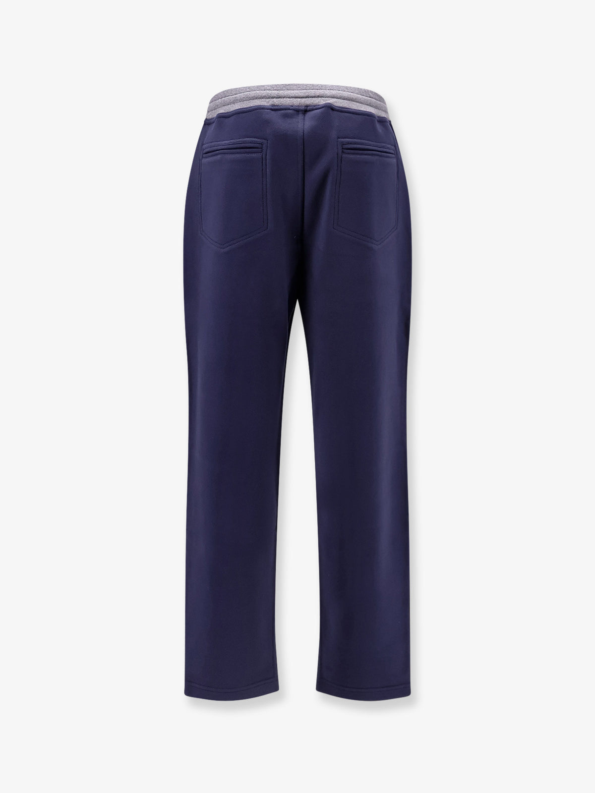 Cotton sweatpants with embroidery
