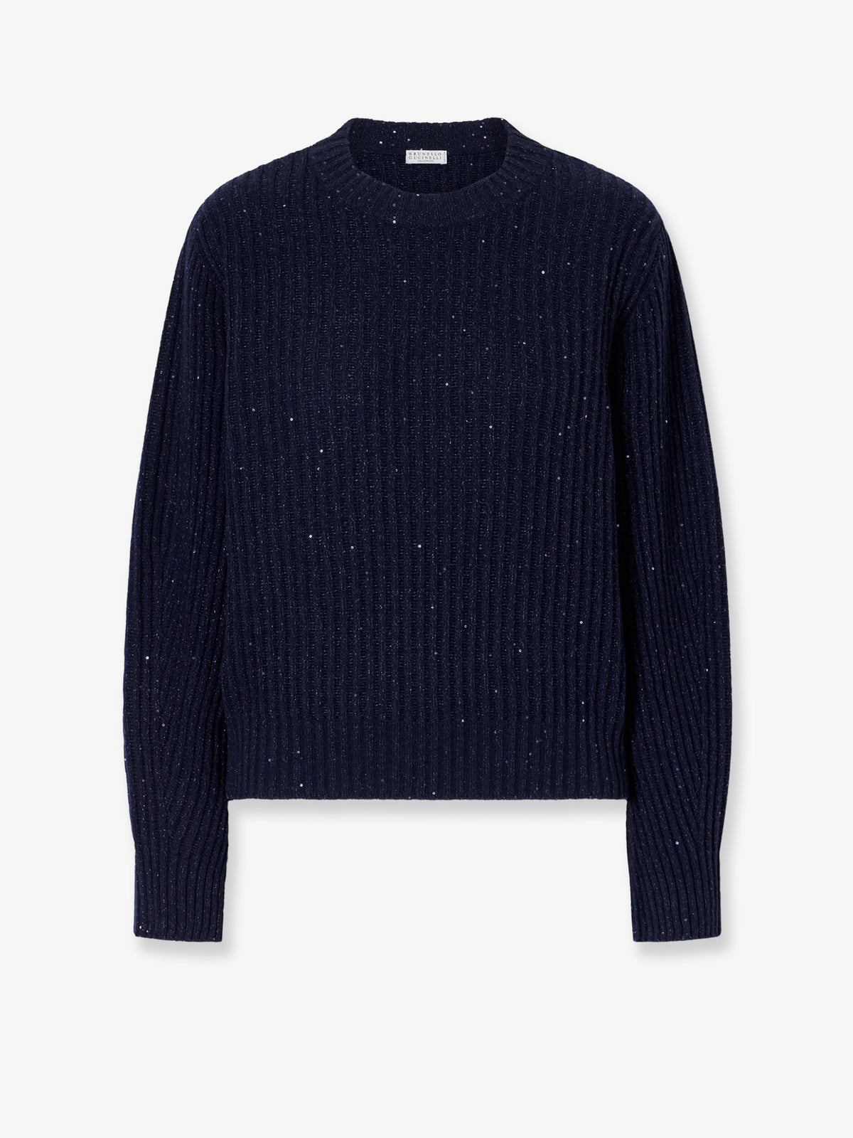 Mohair blend sweater with sequins