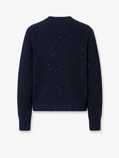 Mohair blend sweater with sequins thumbnail