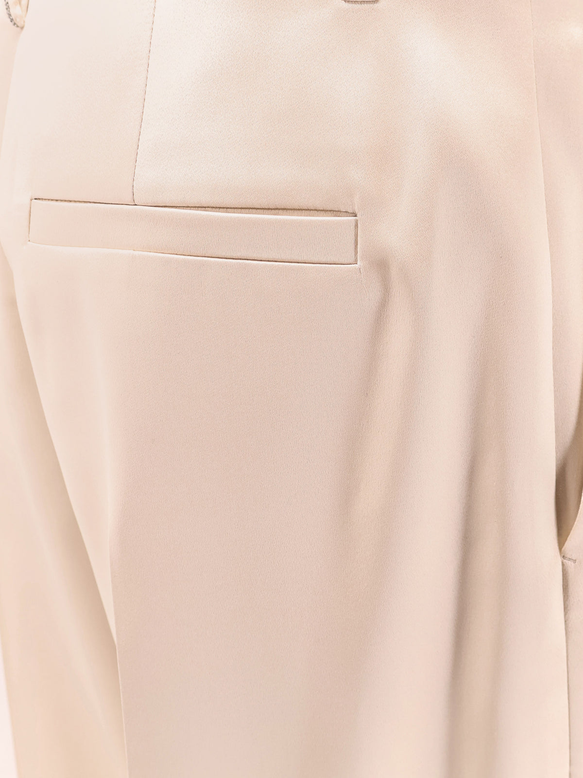 Silk trousers