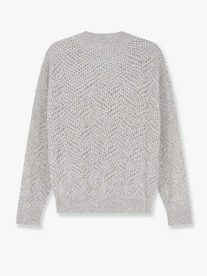 Mohair blend sweater with Dazzling pattern thumbnail