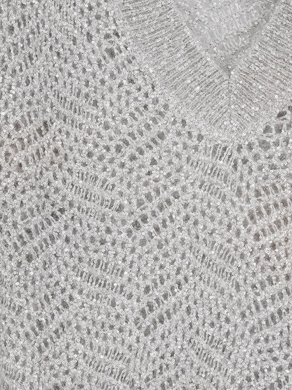 Mohair blend sweater with Dazzling pattern thumbnail