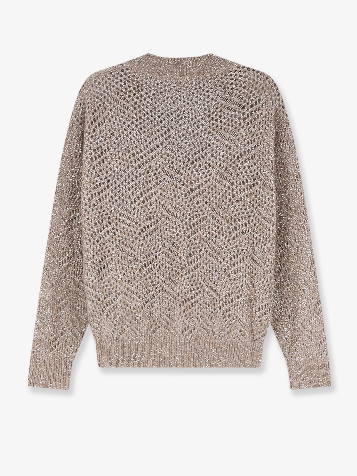 Mohair blend sweater with Dazzling pattern
