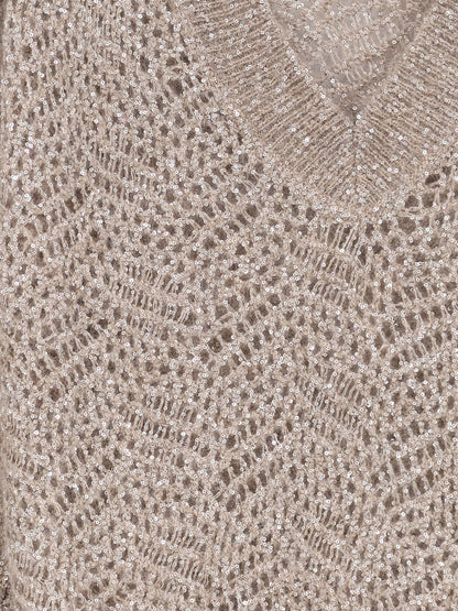 Mohair blend sweater with Dazzling pattern thumbnail