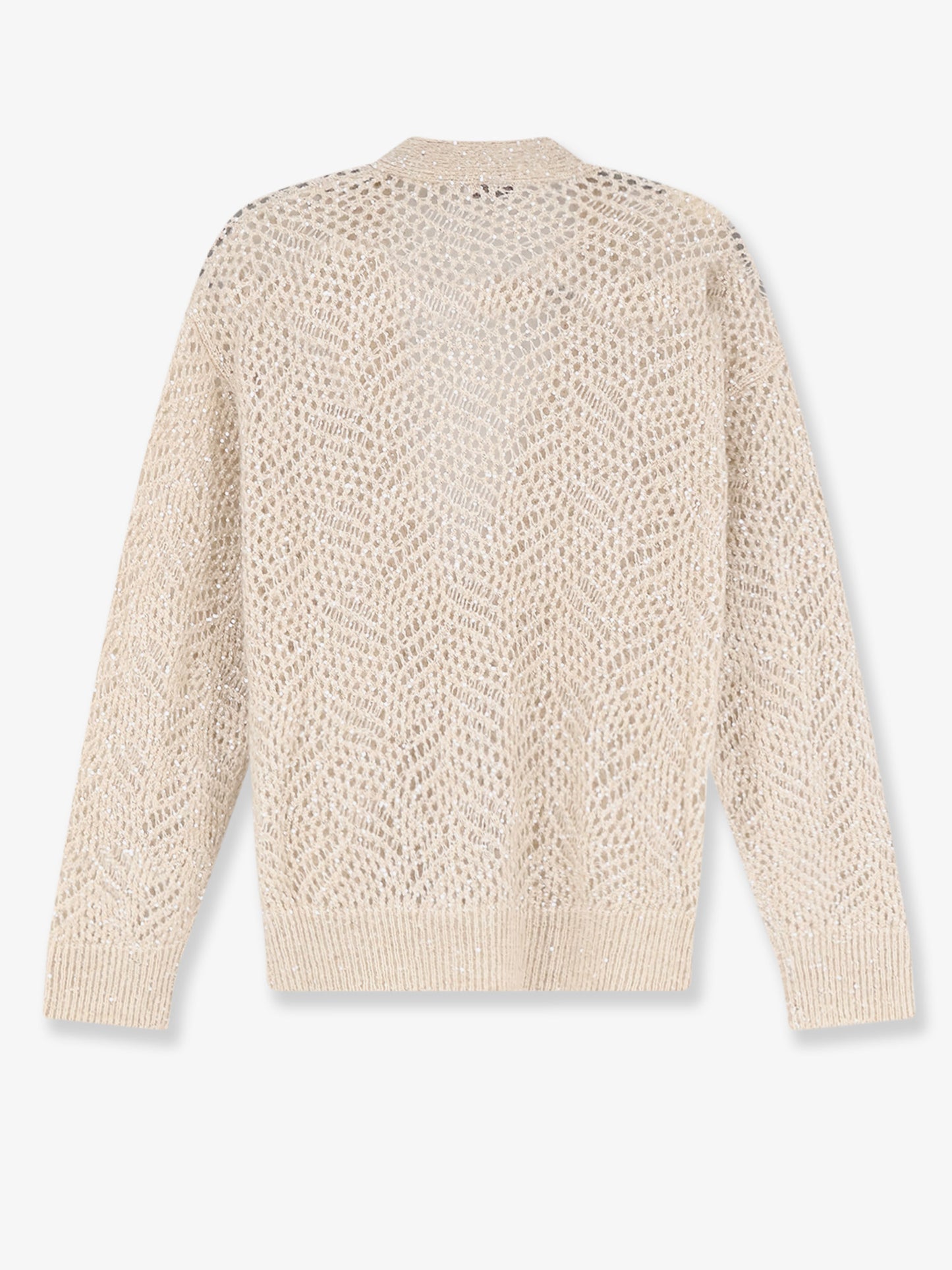 Cardigan in misto mohair con iconico motivo Dazzling