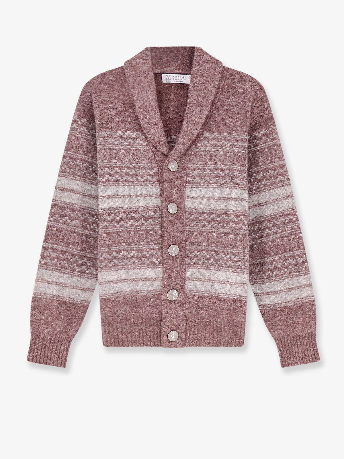 Alpaca, cashmere and wool blend cardigan