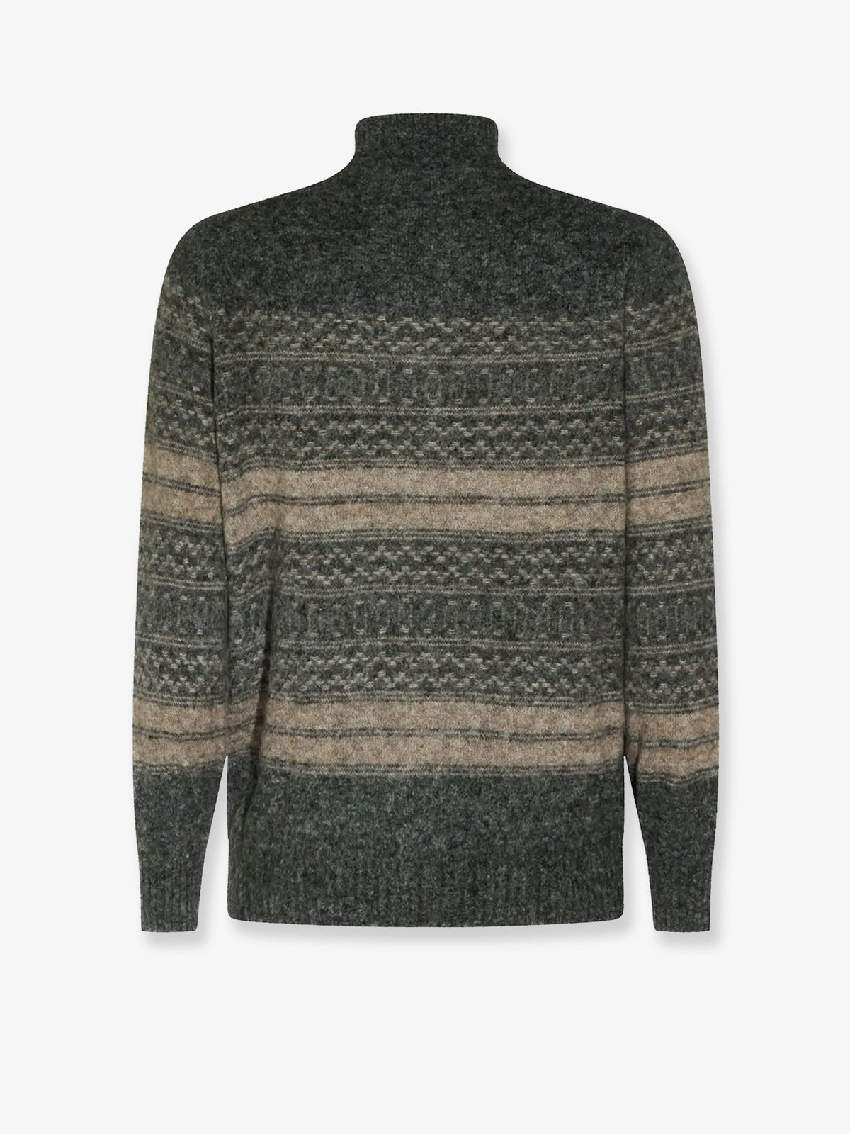 Alpaca, cashmere, and wool blend cardigan
