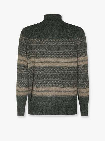 Alpaca, cashmere, and wool blend cardigan thumbnail