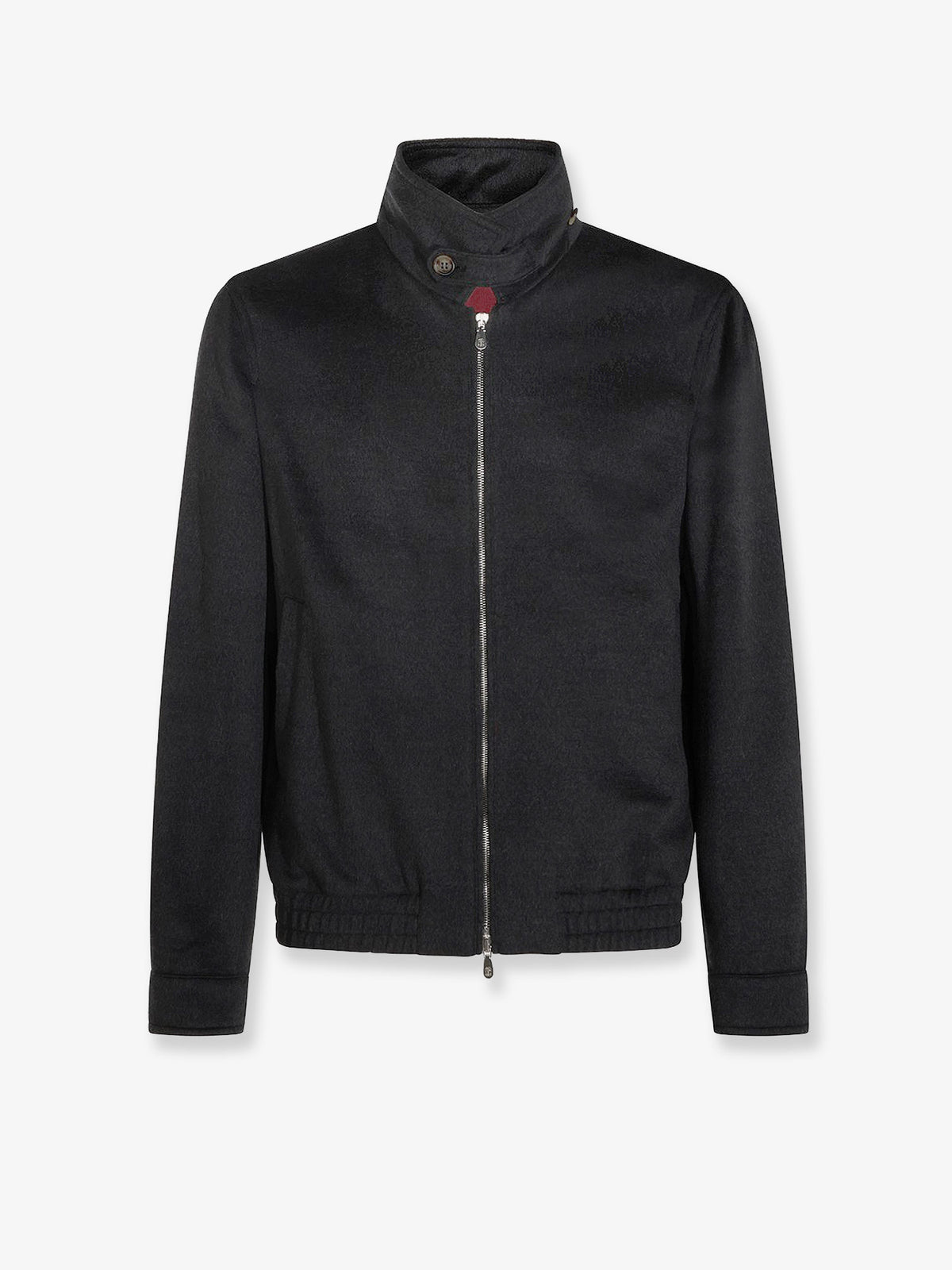 Virgin wool jacket with zip