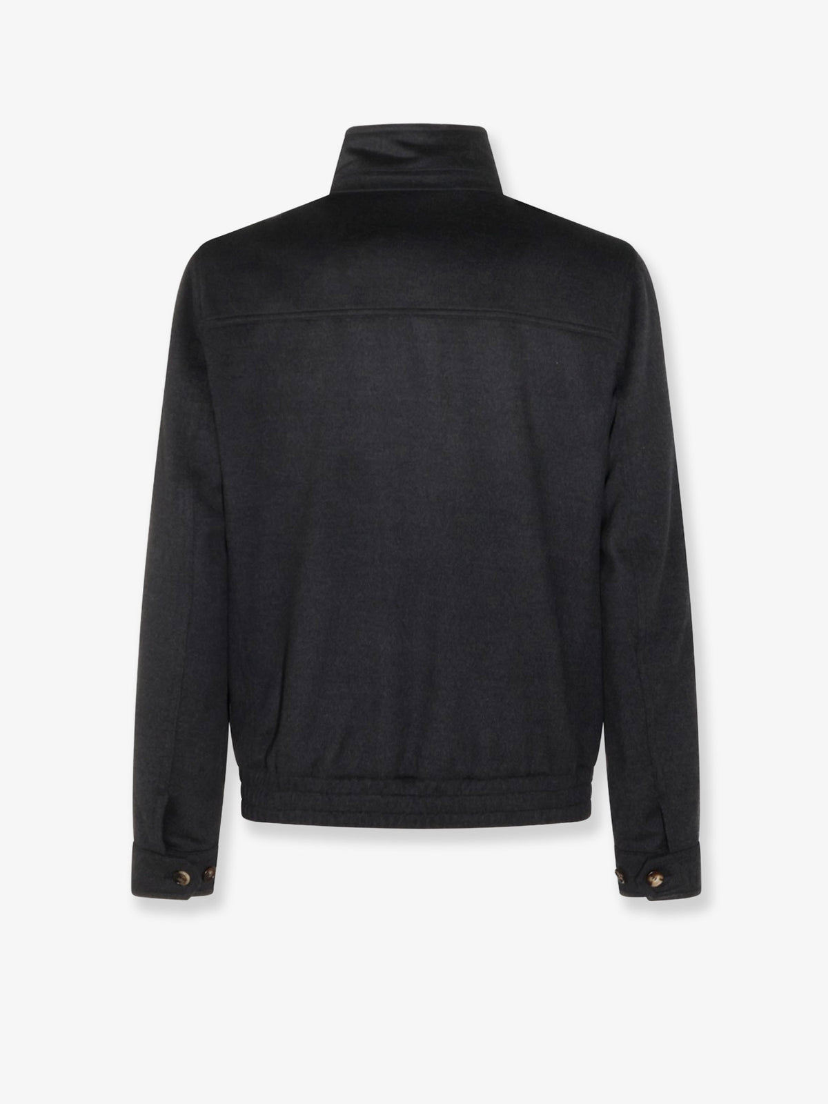 Virgin wool jacket with zip