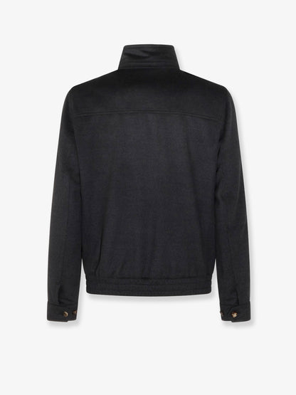 Virgin wool jacket with zip thumbnail