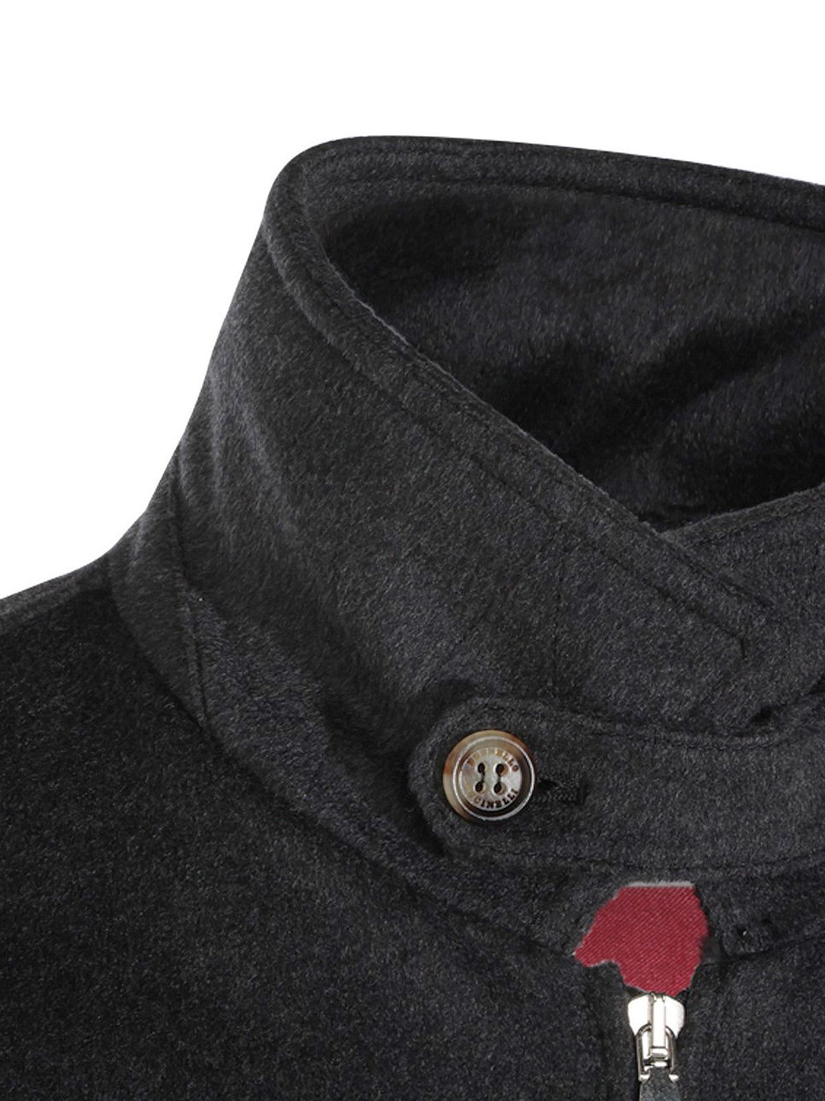 Virgin wool jacket with zip