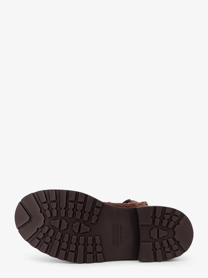 Suede boots with virgin wool knit insert and Precious Detail thumbnail