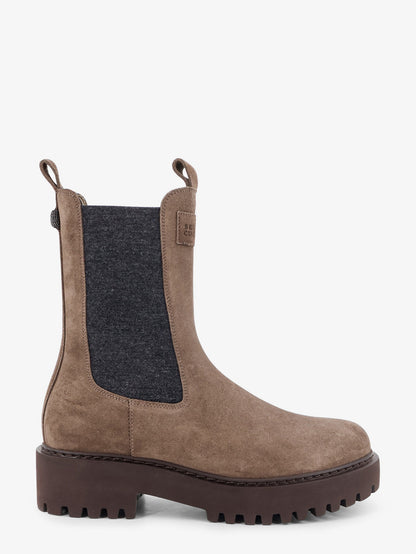 Suede Boots with Precious Loop detail thumbnail