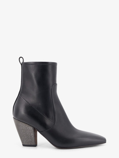 Precious Heel leather ankle boots thumbnail