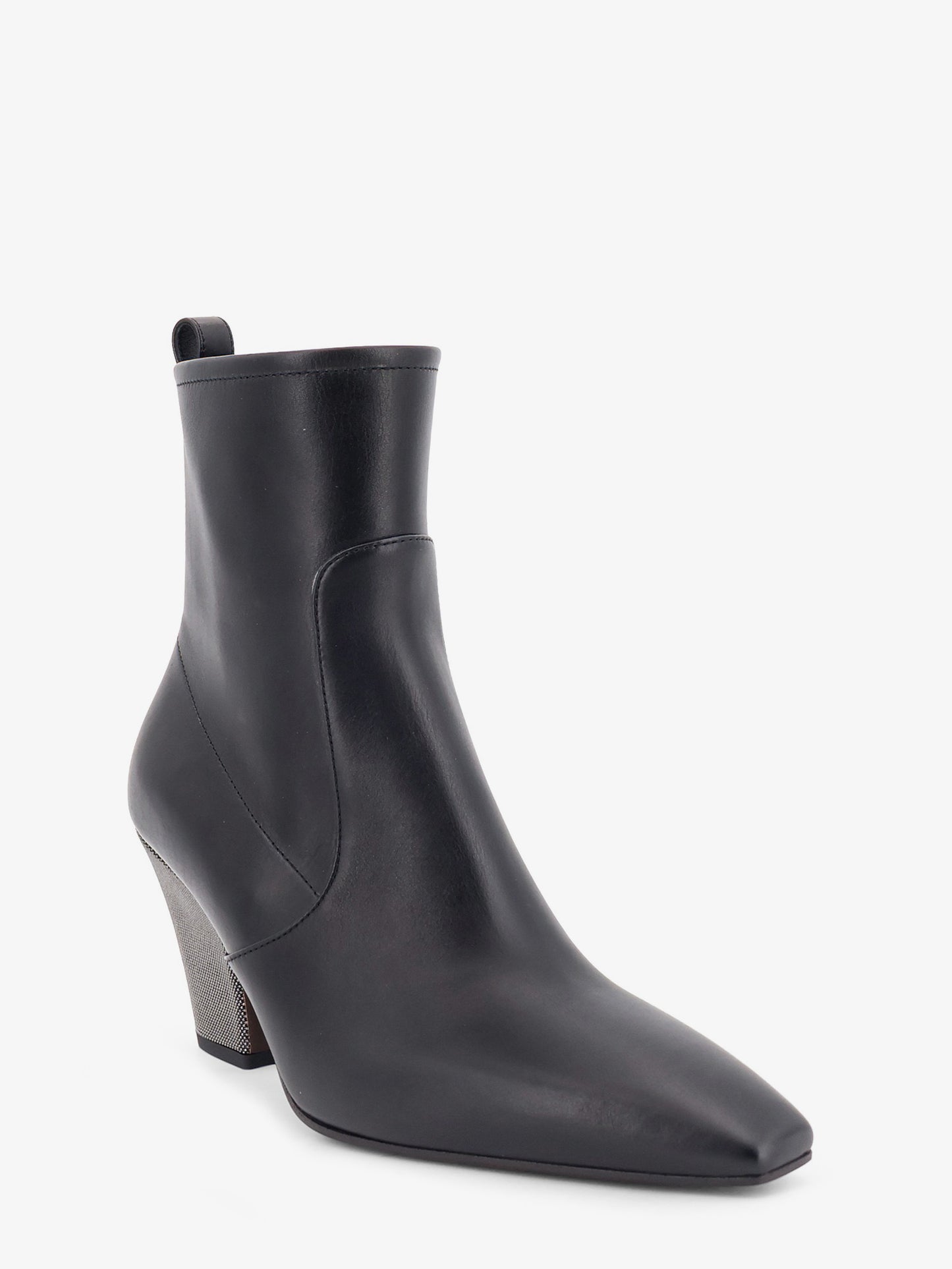 Precious Heel leather ankle boots