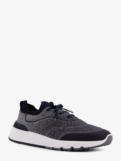 Low-Top cotton knit sneakers thumbnail