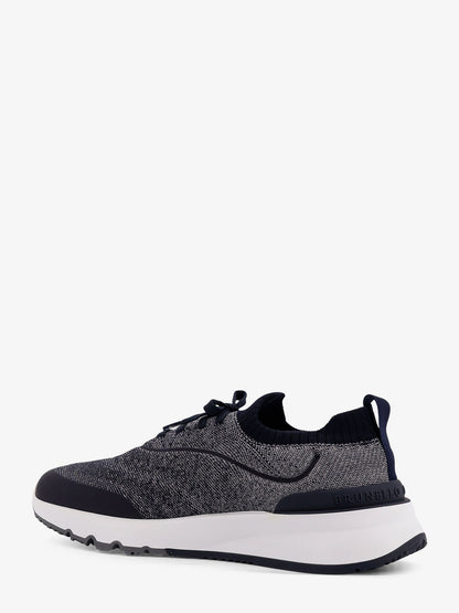 Low-Top cotton knit sneakers thumbnail