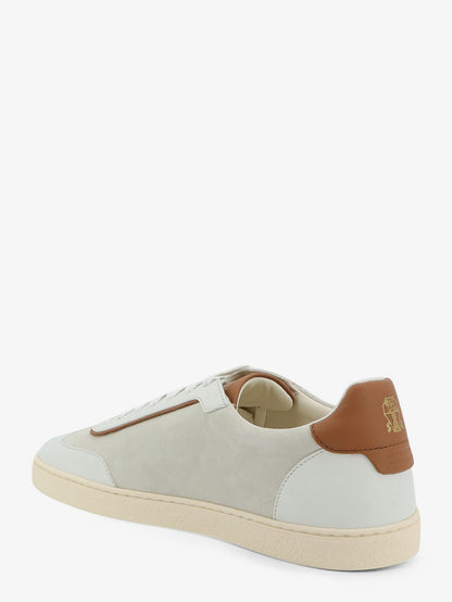 Low-Top suede and leather sneakers thumbnail