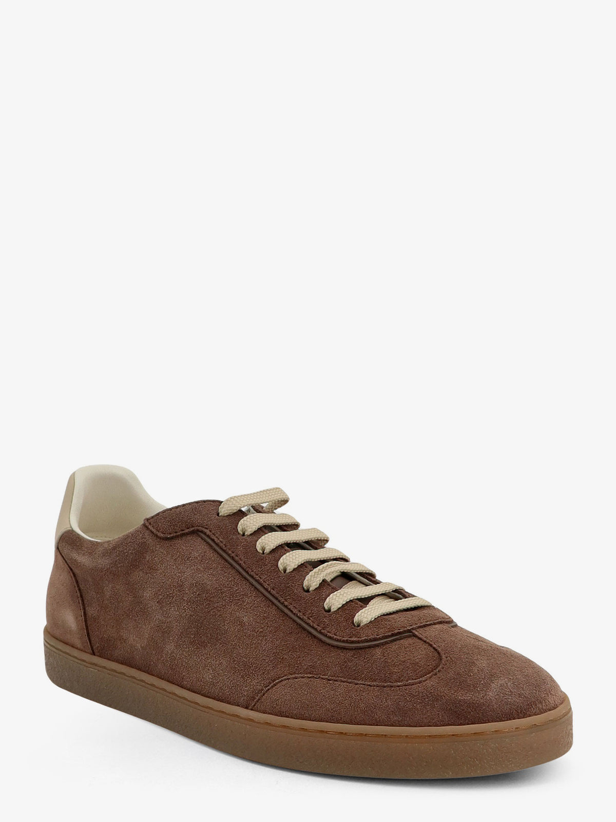 Sneakers in suede e pelle