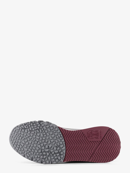 Suede sneakers with leather inserts thumbnail