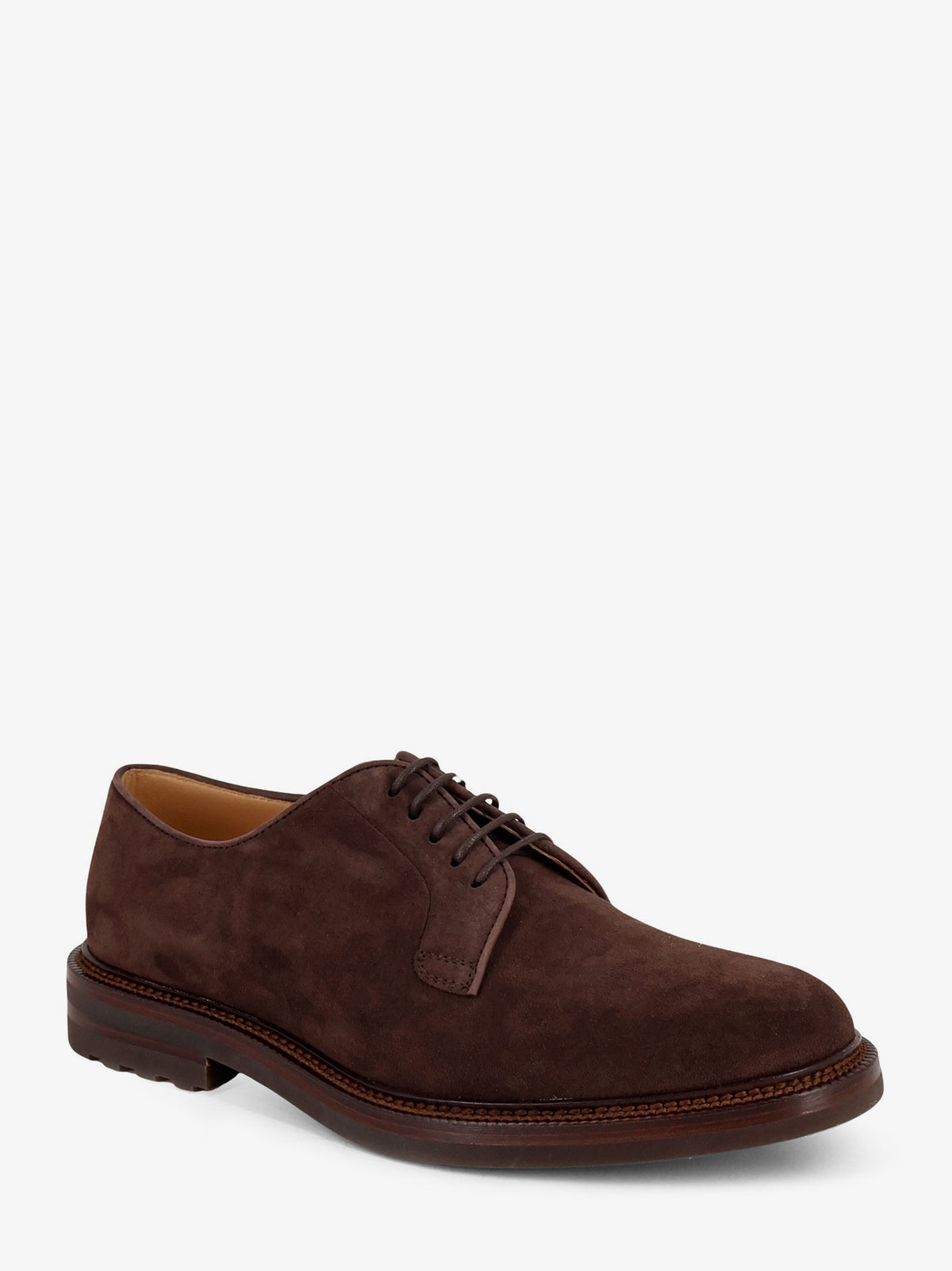 Suede lace-up