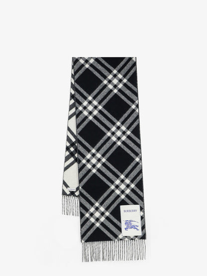 Cashmere scarf with check pattern thumbnail