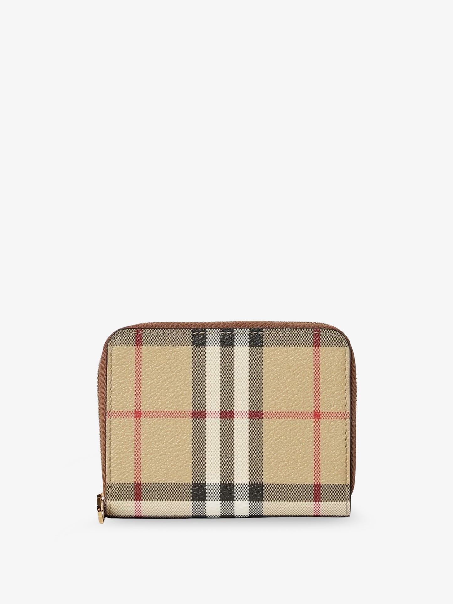 Coated canvas with Check pattern