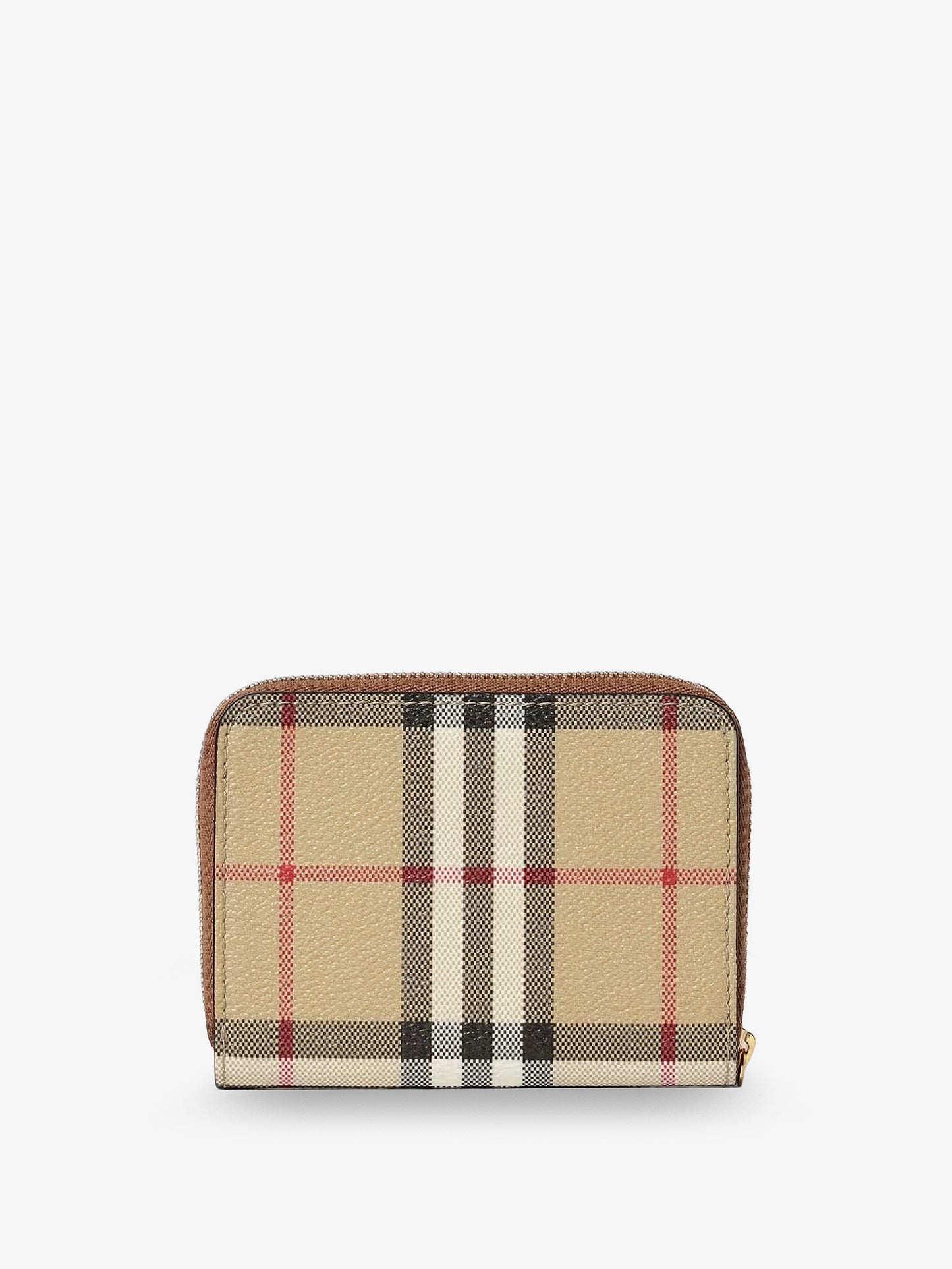 Coated canvas with Check pattern