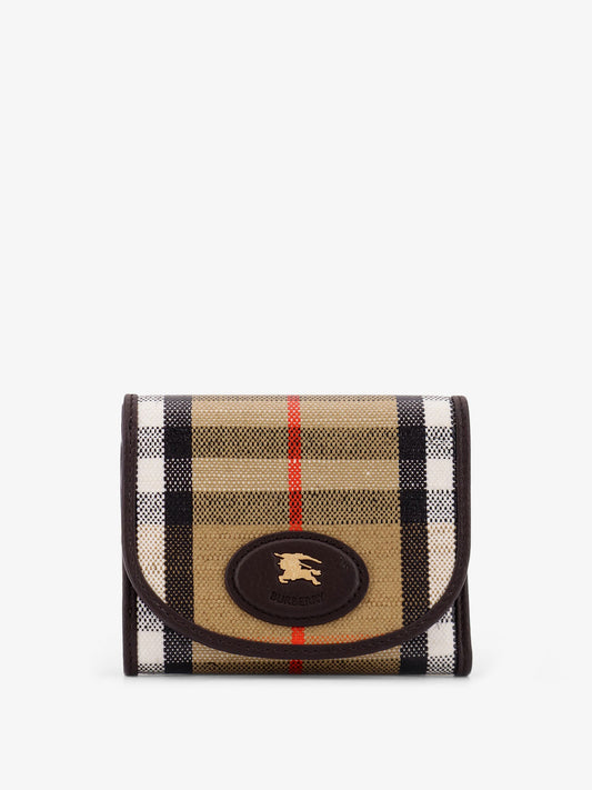 Highlands Compact wallet with leather inserts