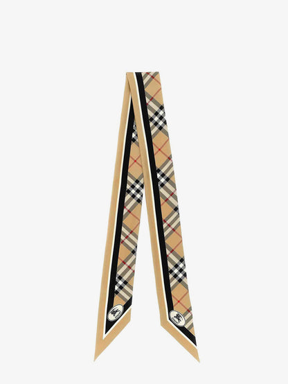 Medium Check silk bandeau thumbnail