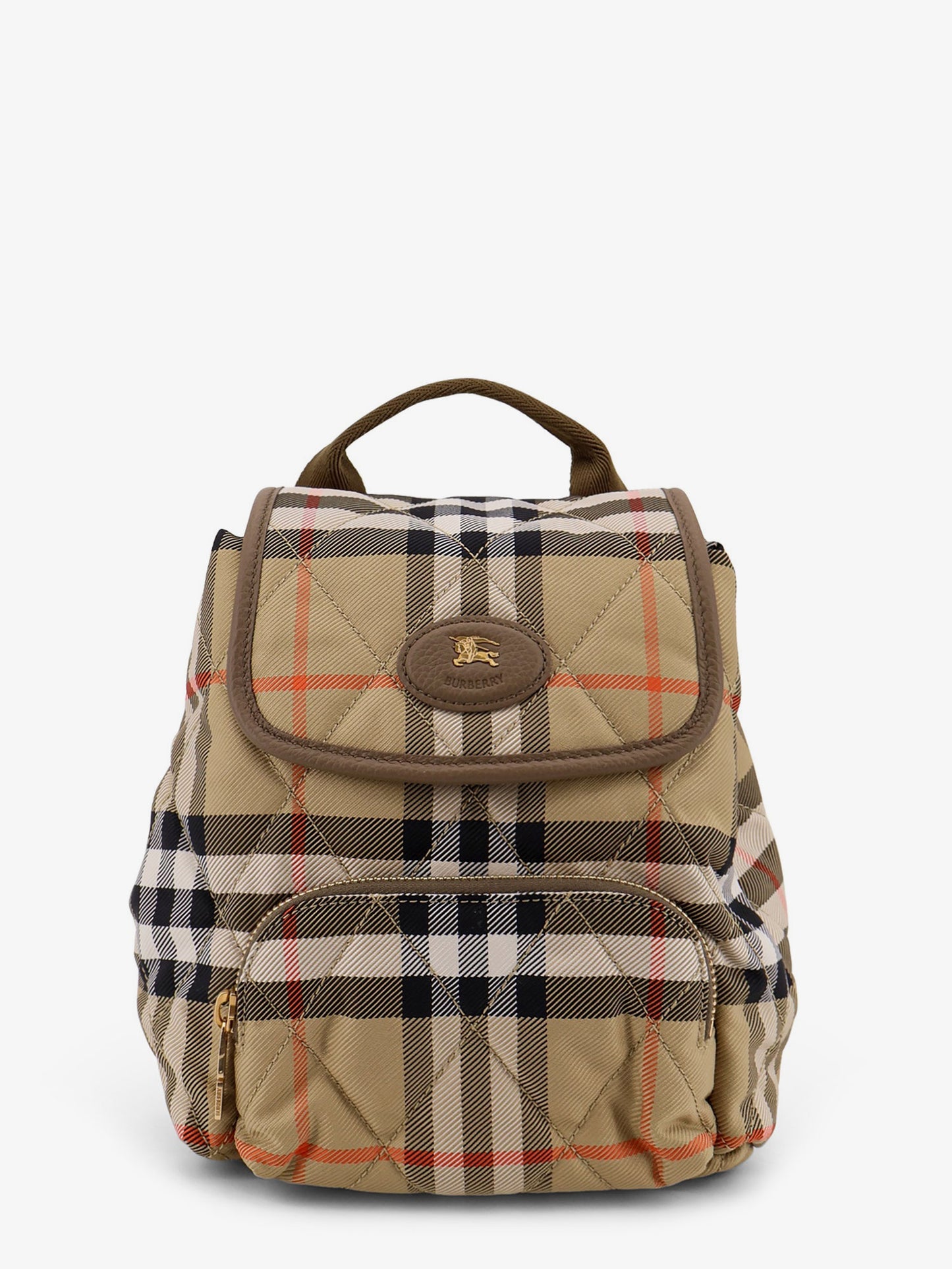 Zaino Horseshoe in nylon con motivo Check