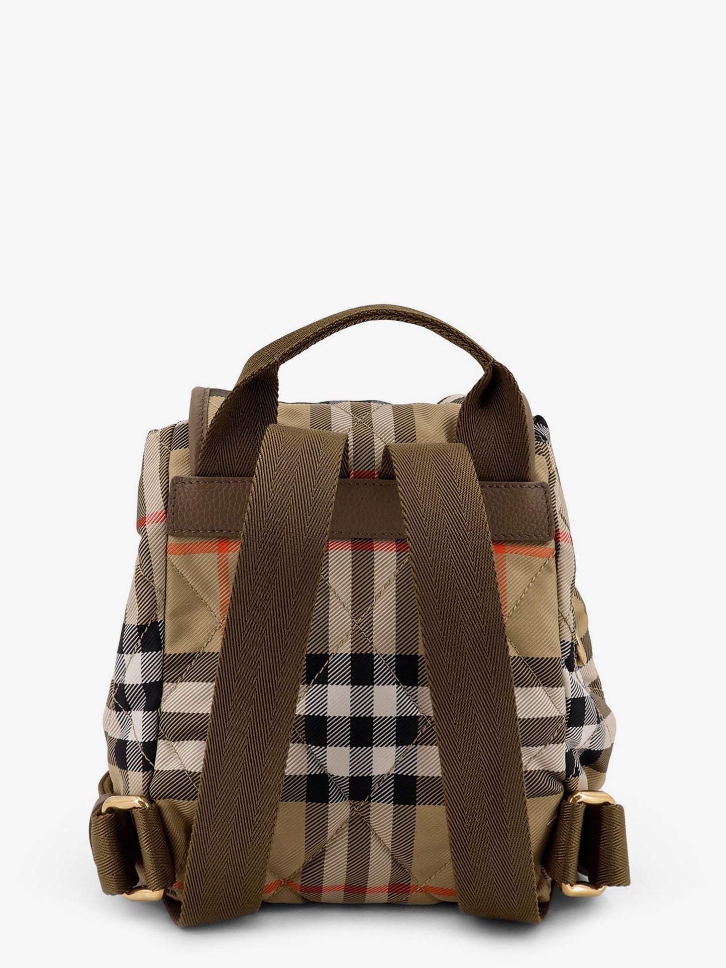 Zaino Horseshoe in nylon con motivo Check