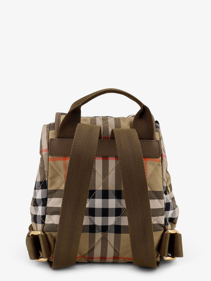 Zaino Horseshoe in nylon con motivo Check thumbnail