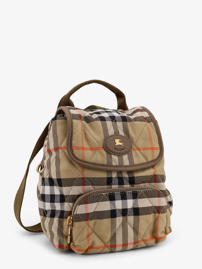 Zaino Horseshoe in nylon con motivo Check thumbnail
