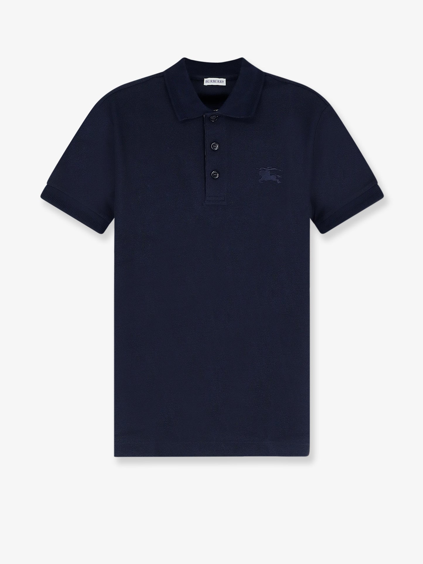 Cotton polo shirt with embroidered logo