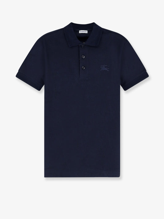 Cotton polo shirt with embroidered logo