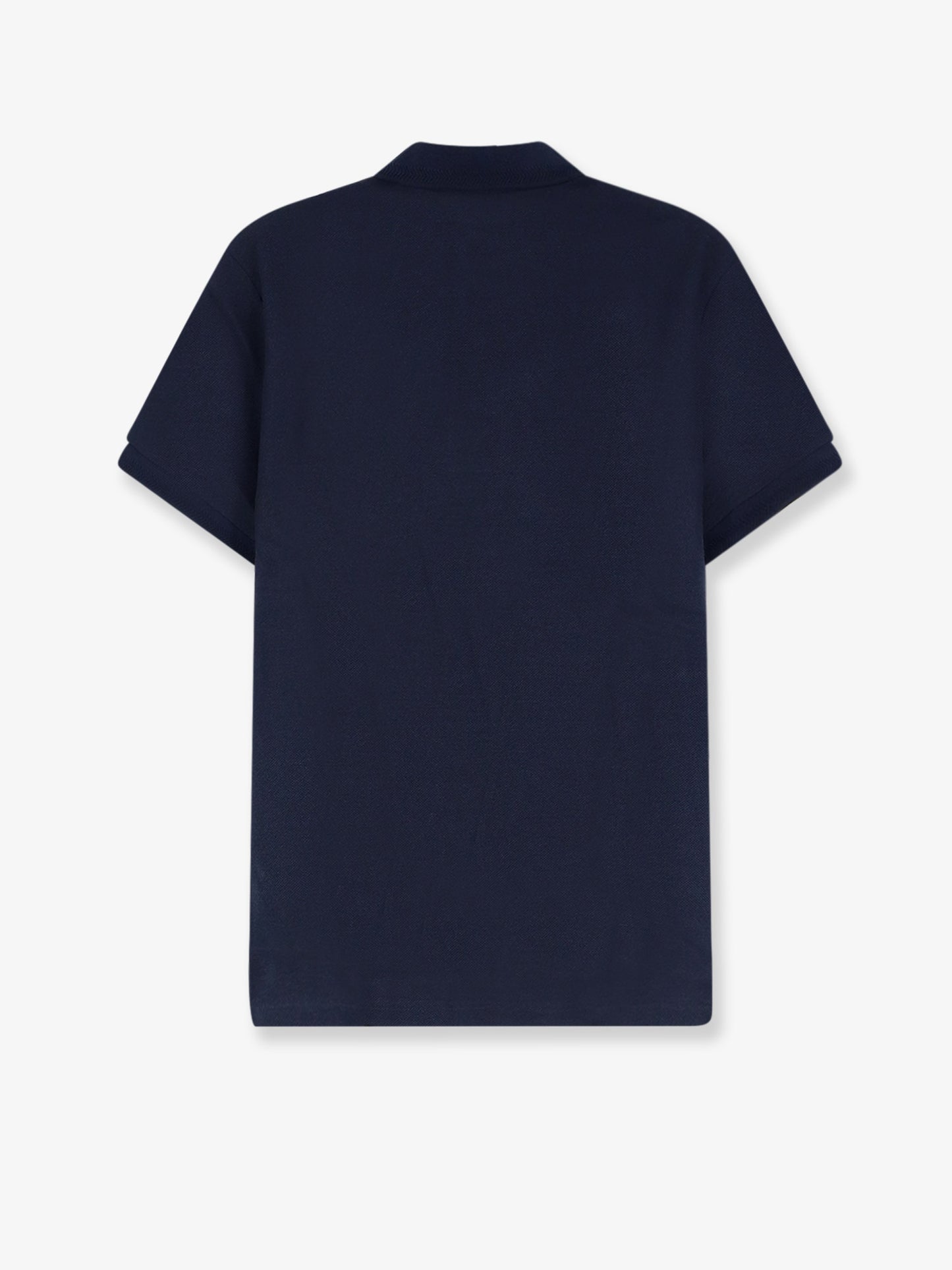 Cotton polo shirt with embroidered logo