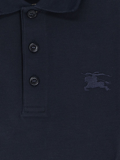 Cotton polo shirt with embroidered logo thumbnail