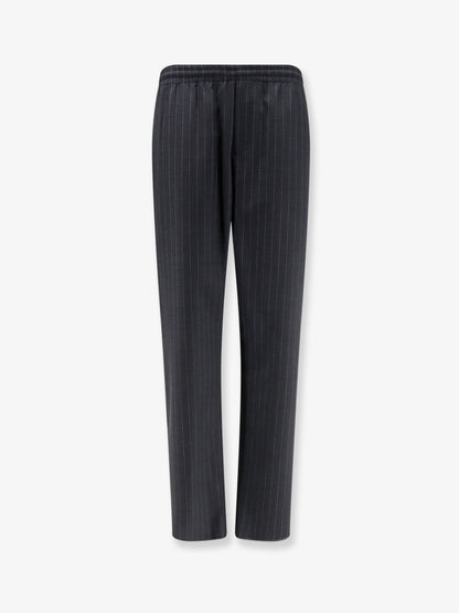 Wool trousers with drawstring thumbnail