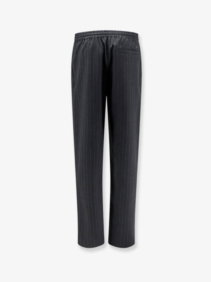 Wool trousers with drawstring thumbnail