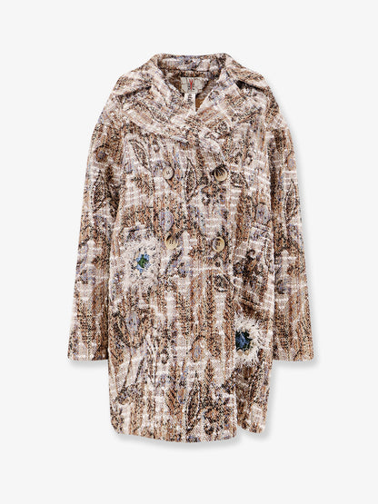 Pikot recycled cotton blend coat thumbnail