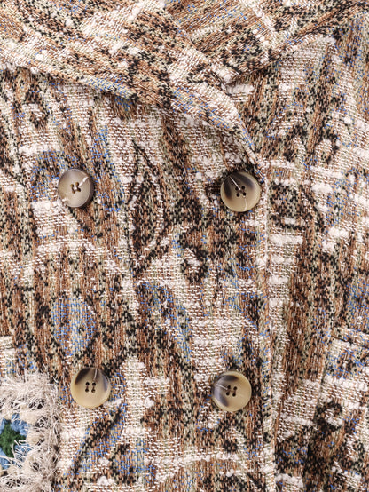 Pikot recycled cotton blend coat thumbnail