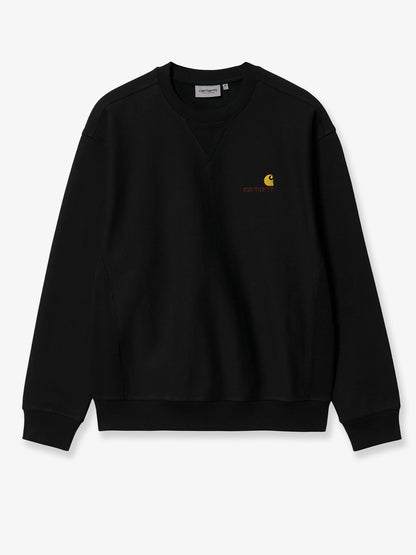 American script cotton blend sweatshirt thumbnail